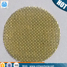 0.25'' 0.375'' 0.625'' 60 mesh0.15mm brass tobacco glass smoking pipes screen filters (free sample)